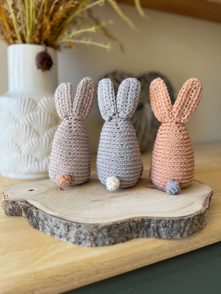 Crochet Bunny Pattern Pdf - Amigurumi Rabbit, Easter Egg Cozy, Home Decor and Toy - make with any yarn product image (5)