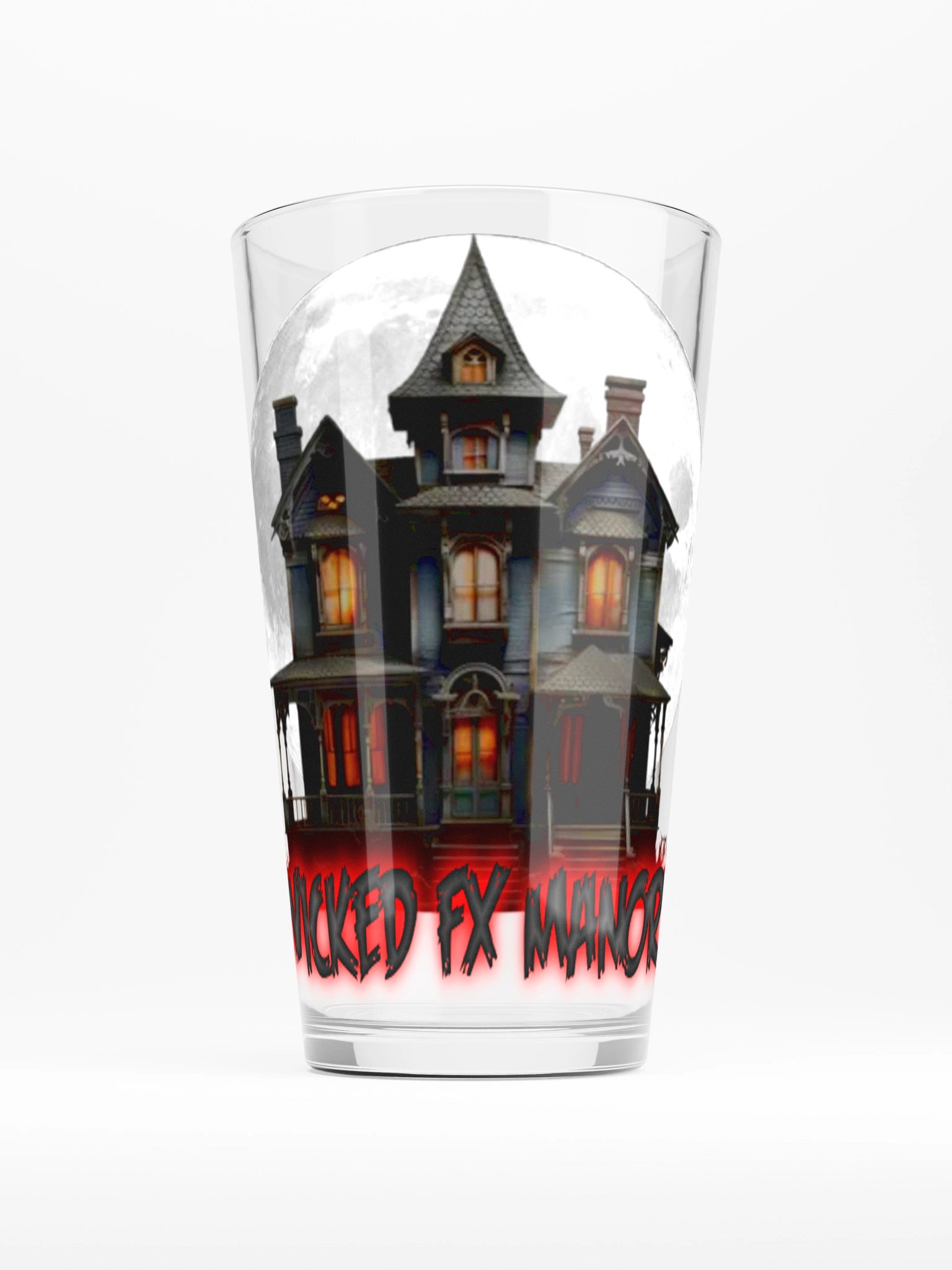 Wicked FX Manor Moonlit Pint Glass product image (1)