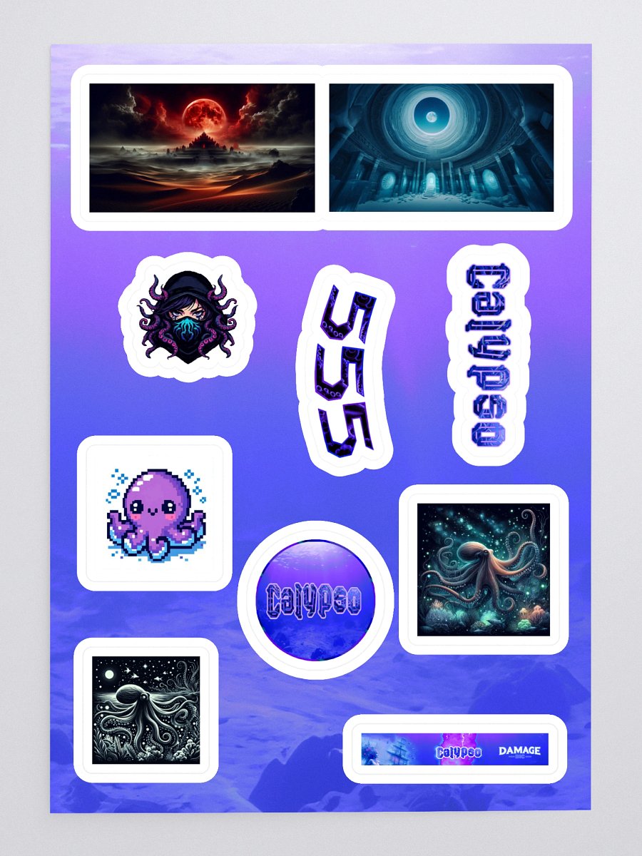 Calypso Sticker Sheet product image (3)