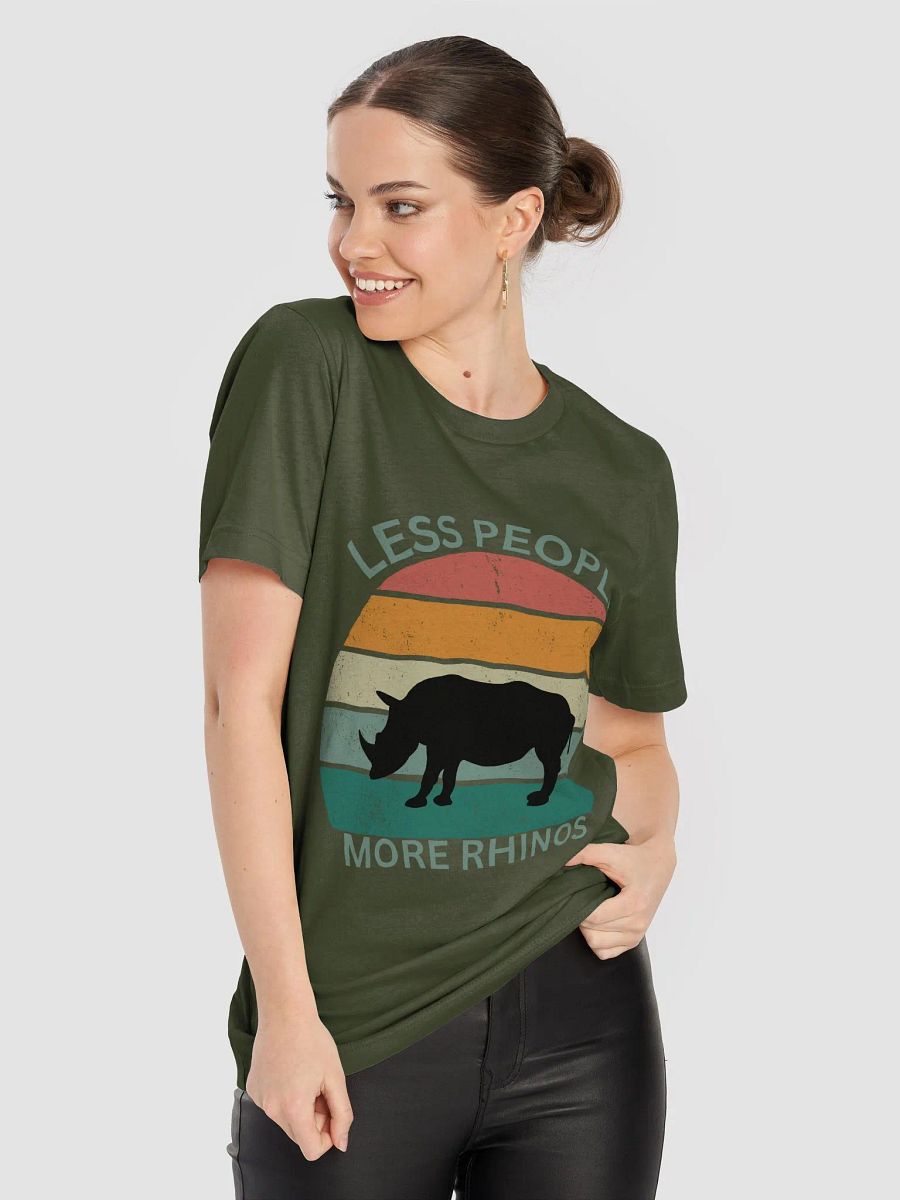 Less People More Rhinos T-Shirt product image (5)
