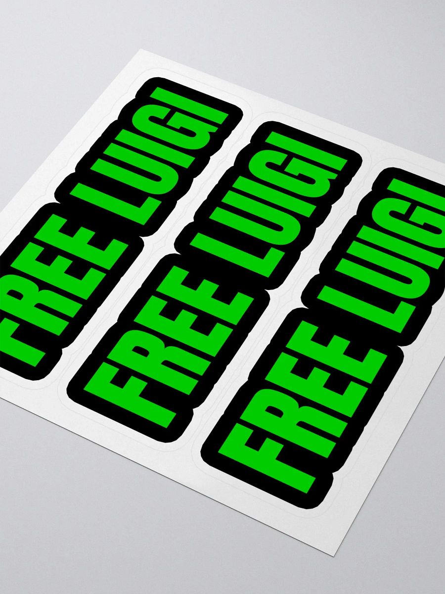 FREE LUIGI Stickers product image (4)
