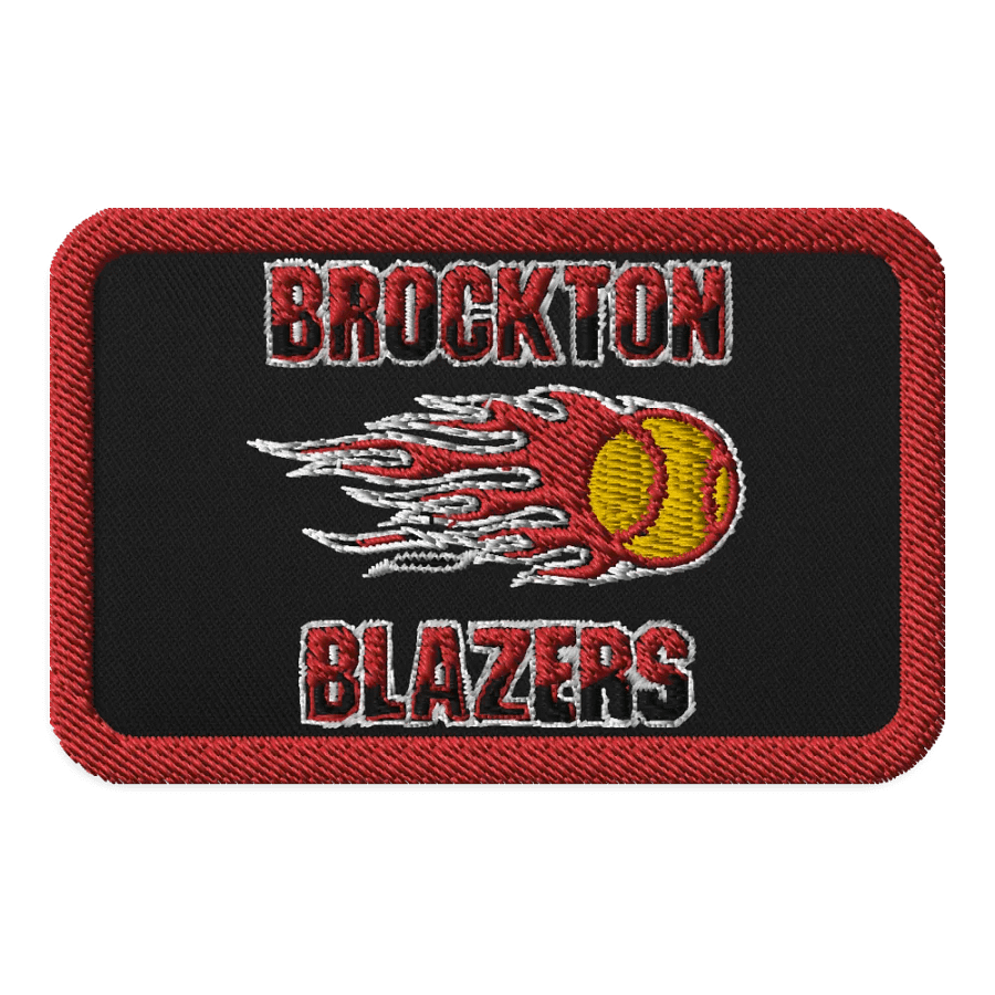Brockton Blazers Logo Patch - Rectangle product image (1)