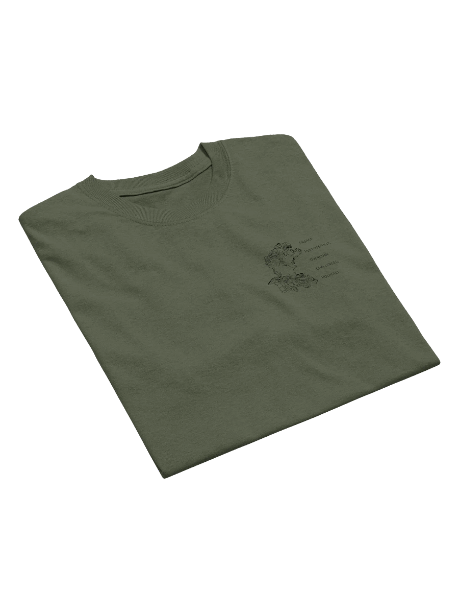 Epoch Holdfast Military Green Tee product image (3)