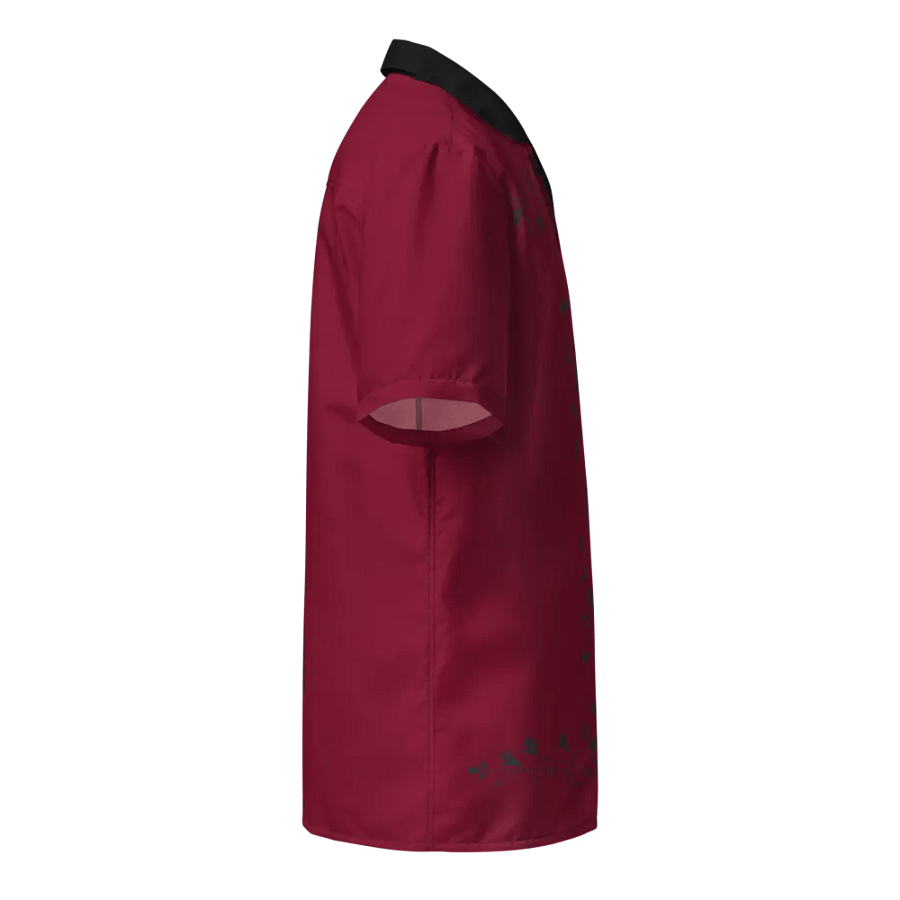 Hawaiian Shirt v1 - Burgundy product image (11)