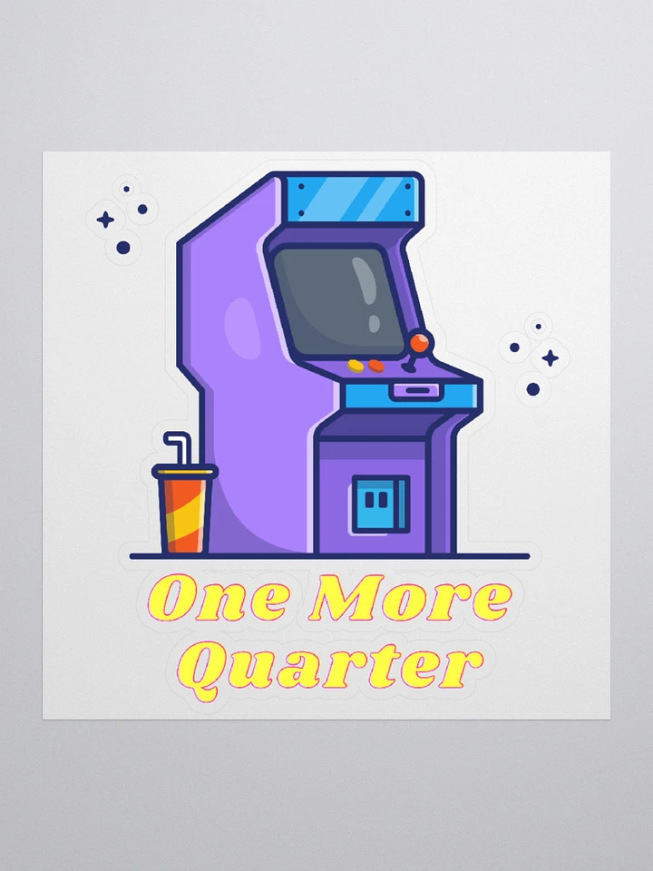 One More Quarter Arcade Sticker product image (1)