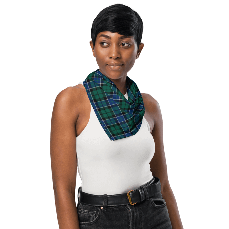 Graham Tartan Bandana product image (3)