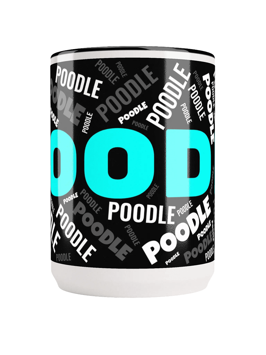Fun Poodle Word Mug For Poodle Lovers product image (5)