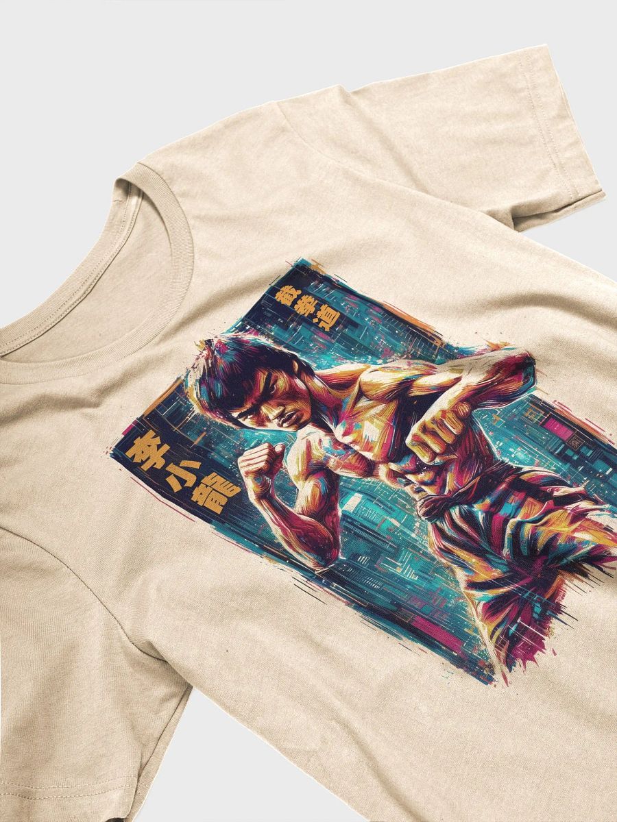 Bruce Lee Cyberpunk Art T-shirt product image (6)