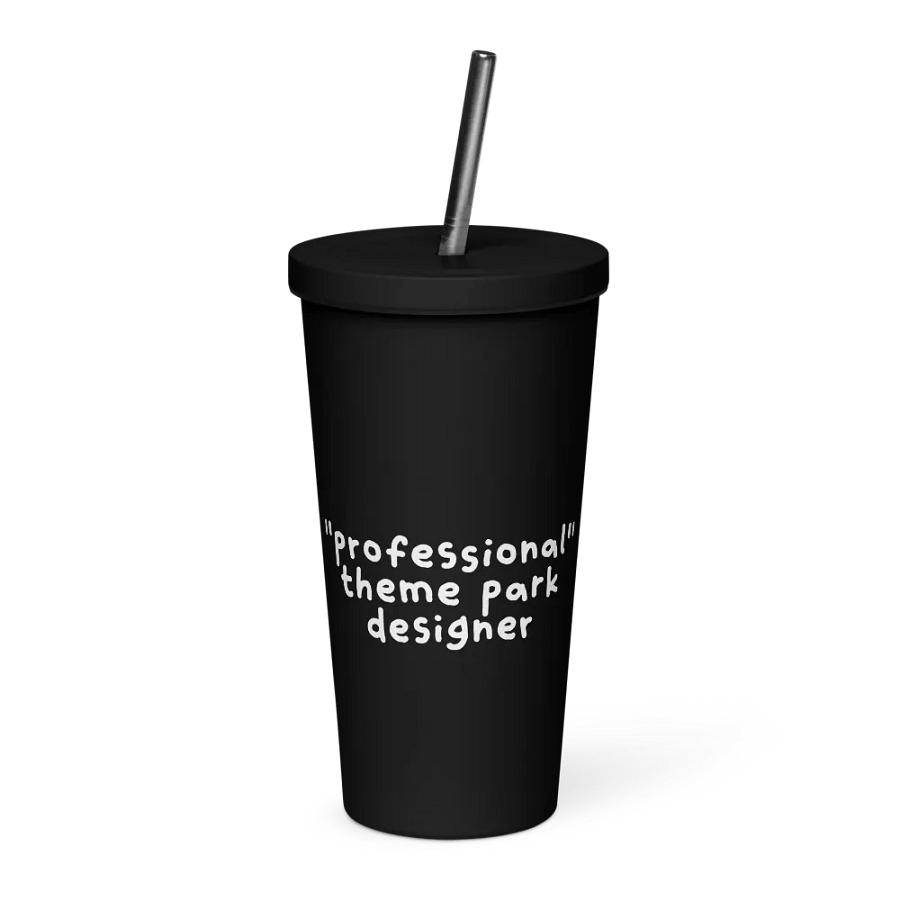 "Professional" Theme Park Designer Tumbler & Straw product image (3)
