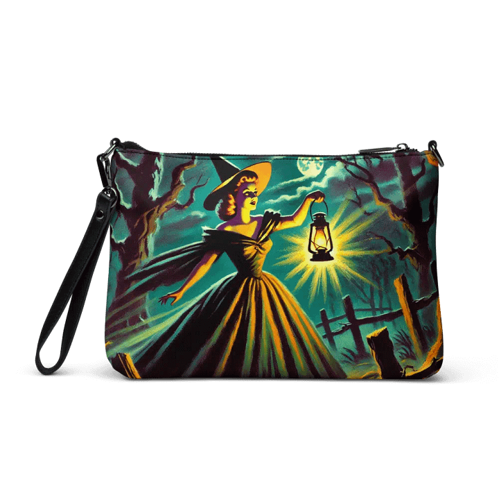 Witch in the Woods Halloween Crossbody Bag product image (2)