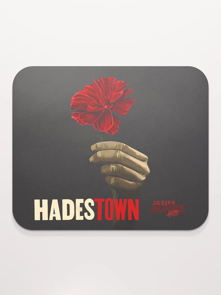 Wait For Me Red Carnation Mousepad product image (1)
