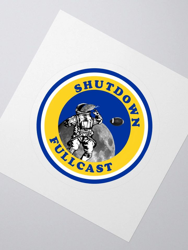 Fullcast Logo Sticker product image (2)