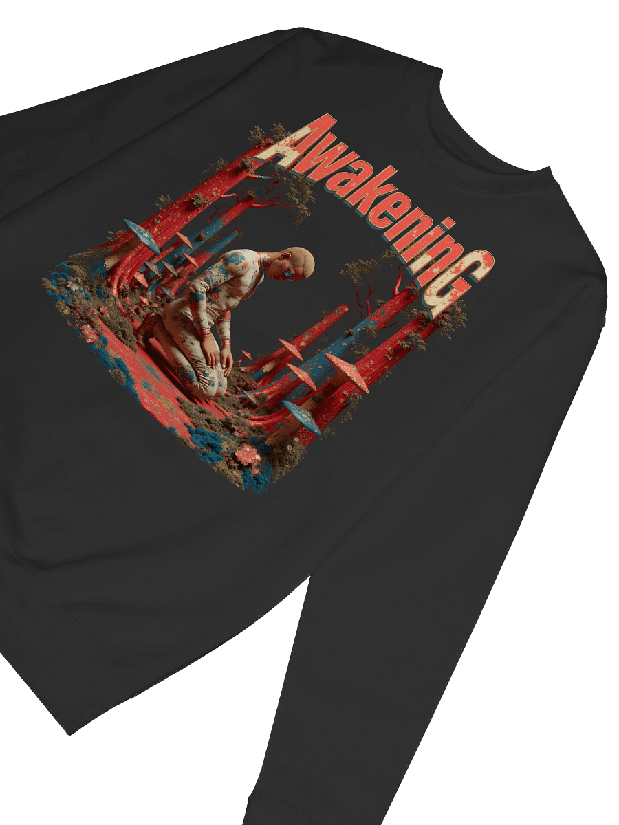 Spiritual Awakening Mystical Mushroom Grove Premium Sweatshirt product image (45)