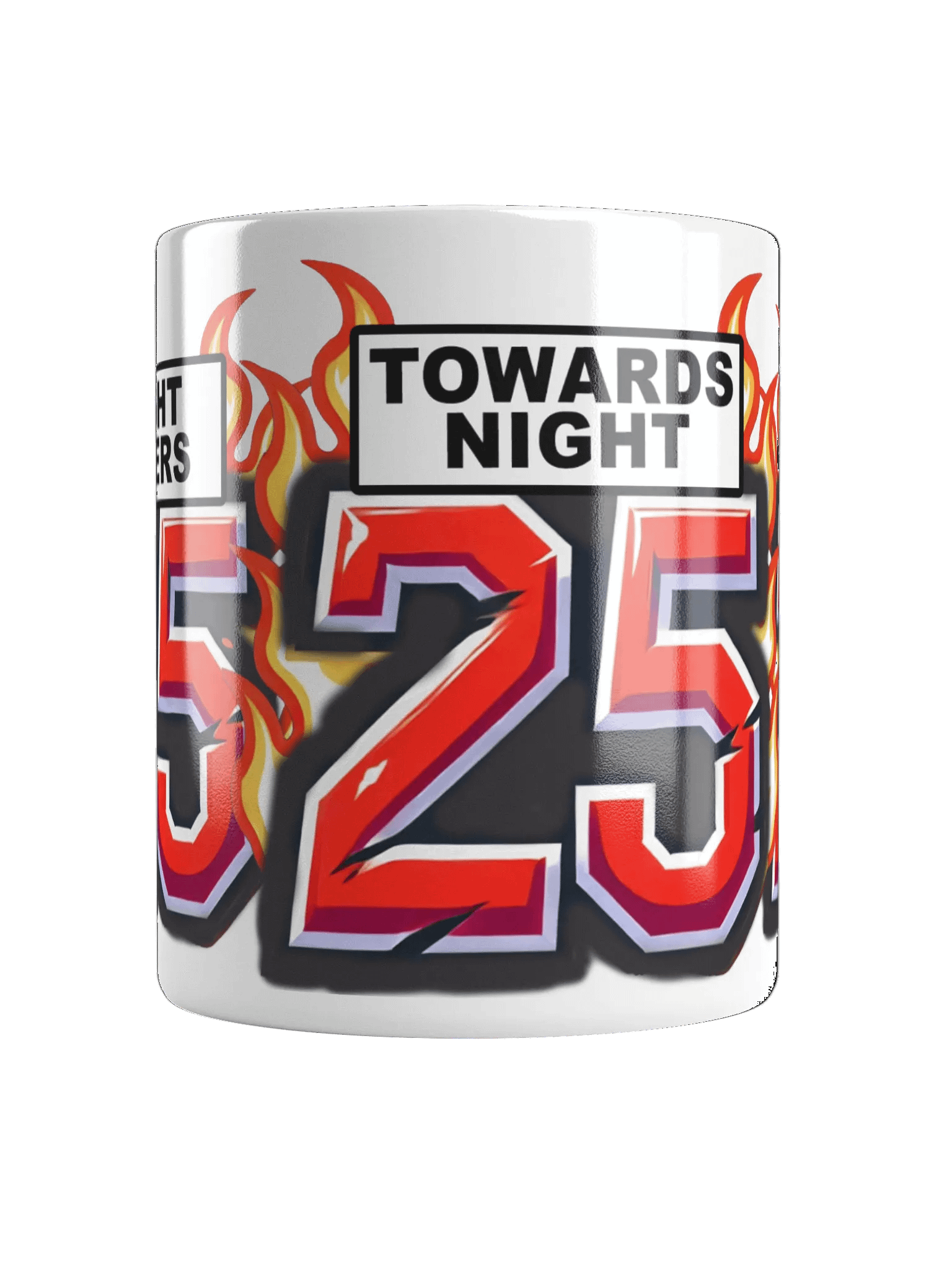 TN Night Riders Flames Jersey Mug product image (1)