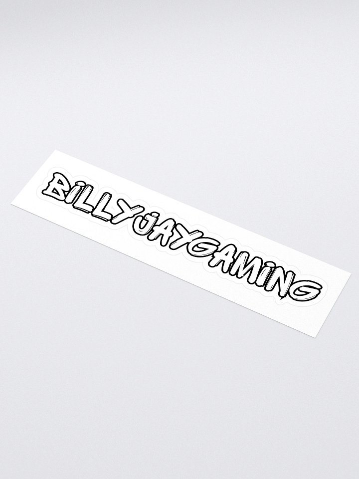 BillyJayGaming Logo Sticker #2 product image (1)