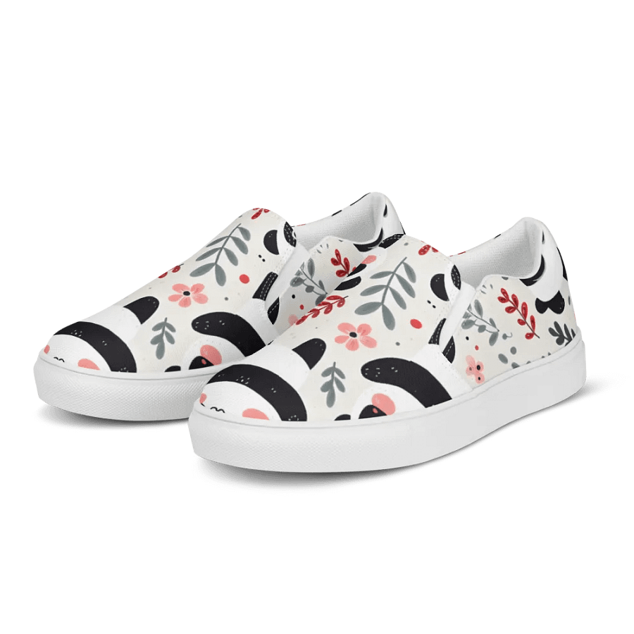 Panda Delight Slip-Ons product image (3)