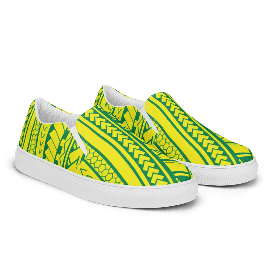 Symmetry Fusion Women's Canvas Slip-Ons product image (6)