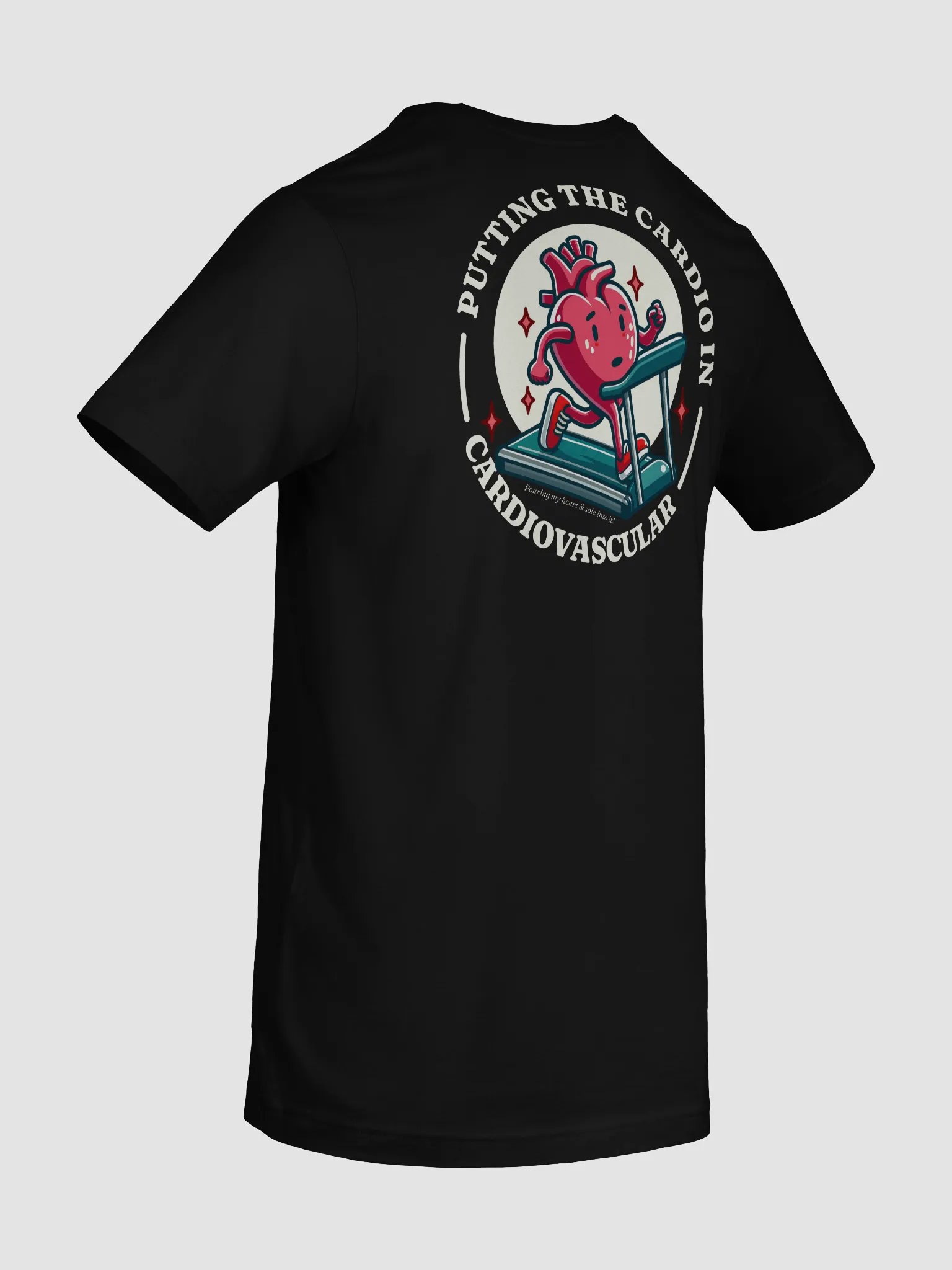 Putting the Cardio in Cardiovascular T-Shirt product image (36)