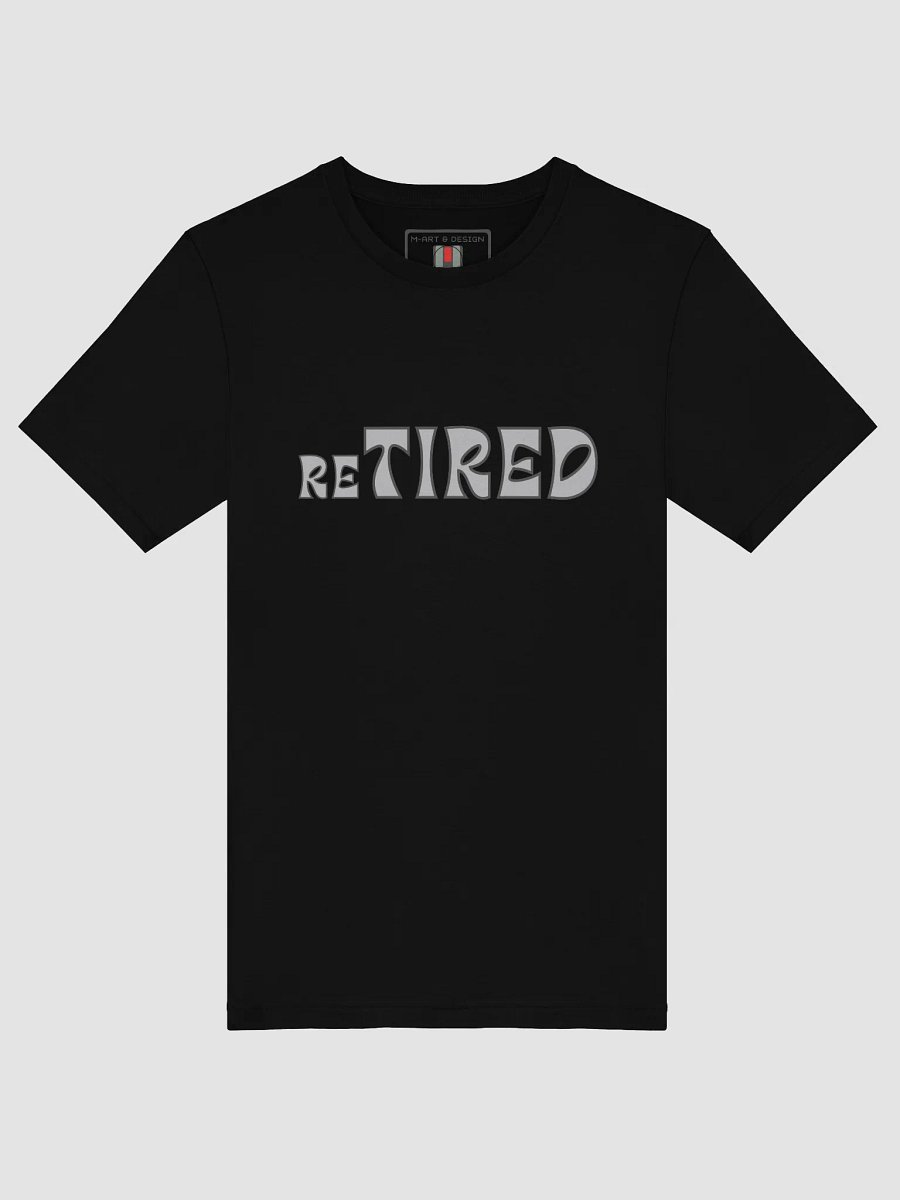 Stylish RETIRED Typography T-Shirt product image (37)