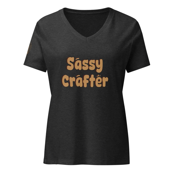 Sassy Crafter V Neck product image (1)