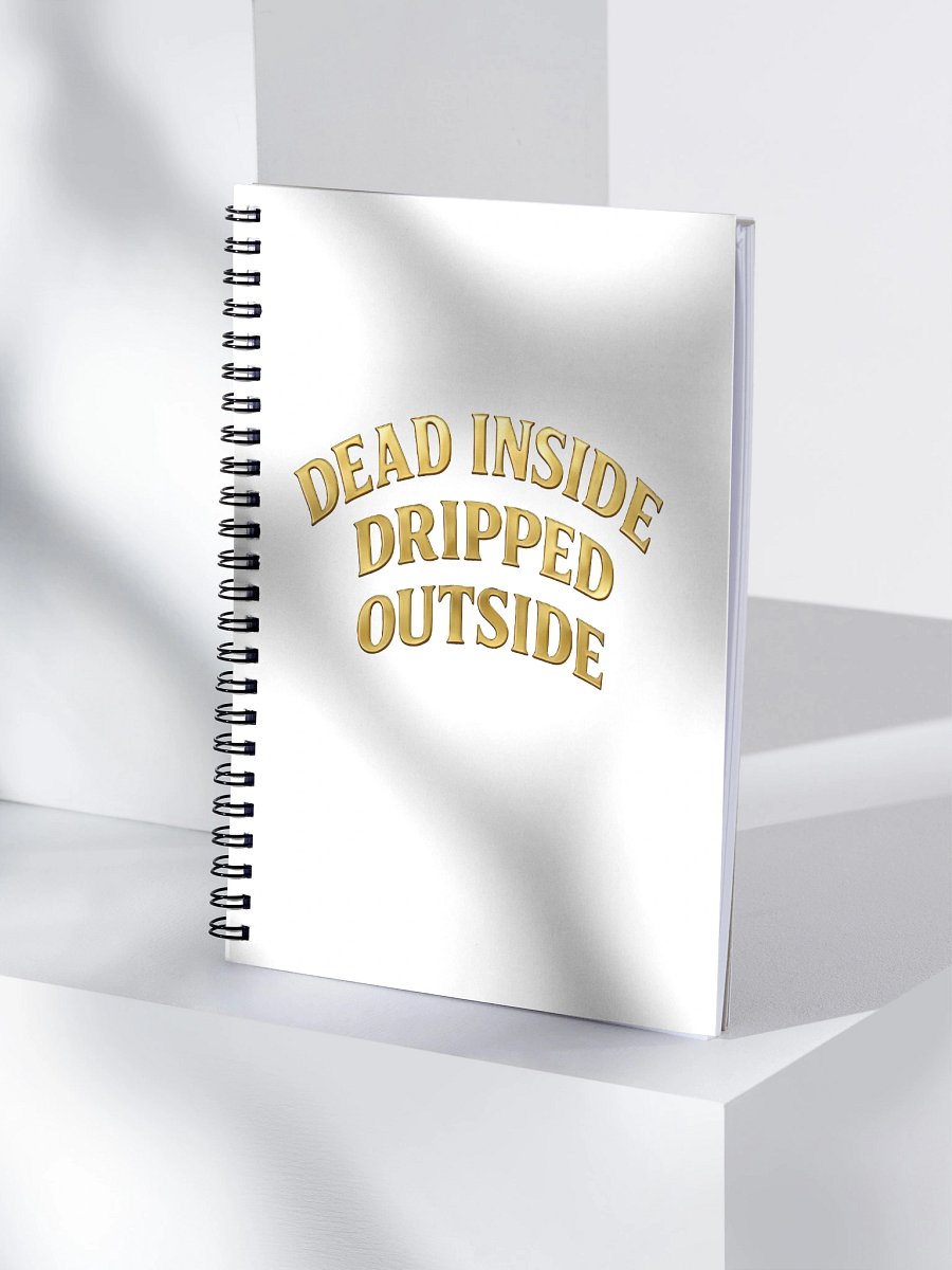 Specter LIMITED EDITION Golden-Rush Spiral Notebook product image (4)