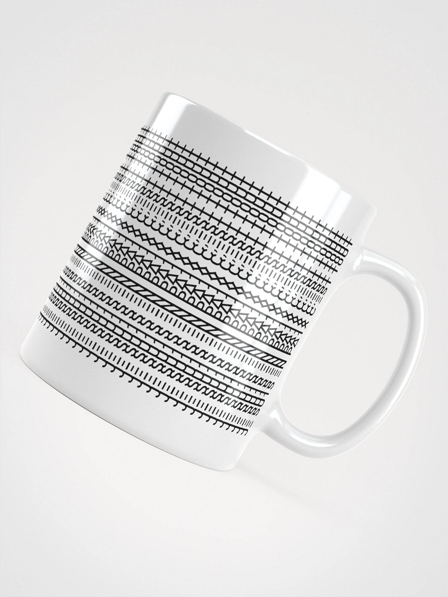 Mug Blanc Codé Zen - Je Suis en Paix, C'est Tout - Cadeau Original product image (4)