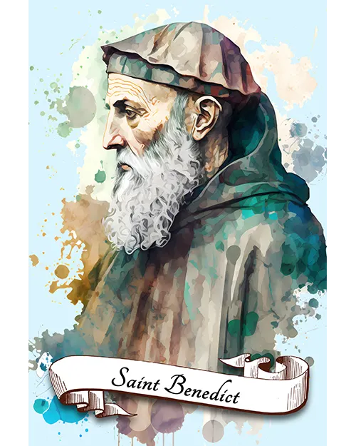 Saint Benedict Poster product image (1)