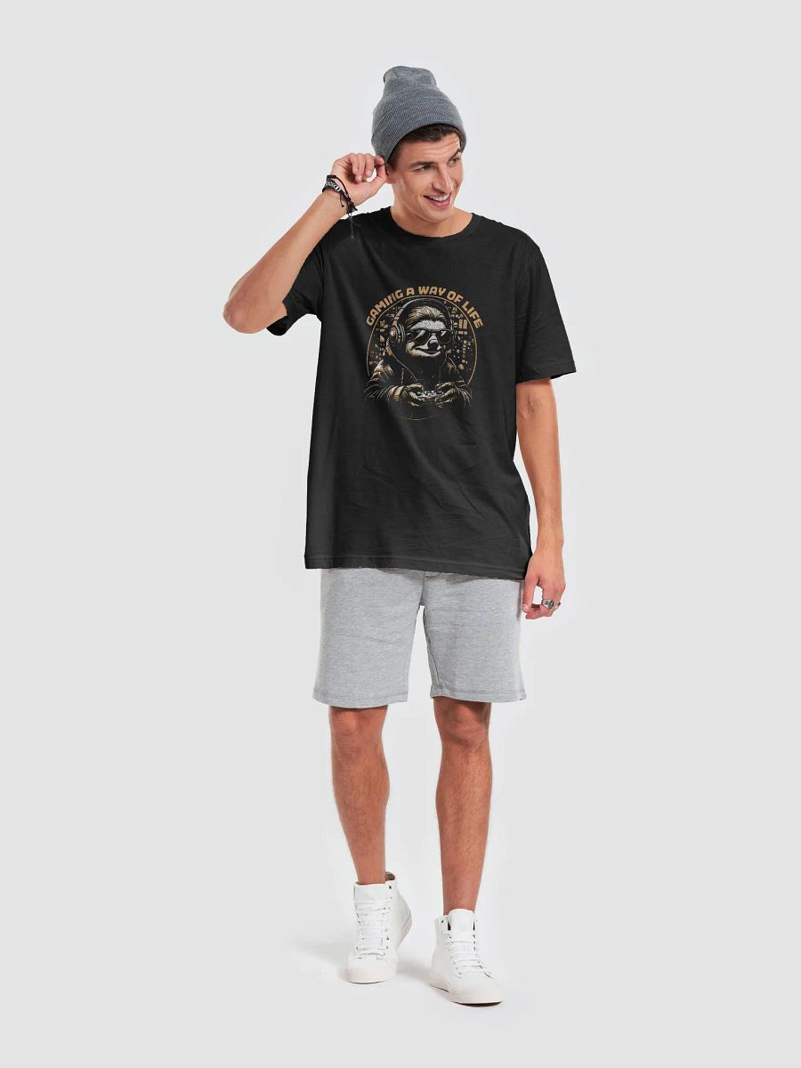 Gaming A Way of Life T-Shirt - Sloth Gamer T-Shirt product image (2)
