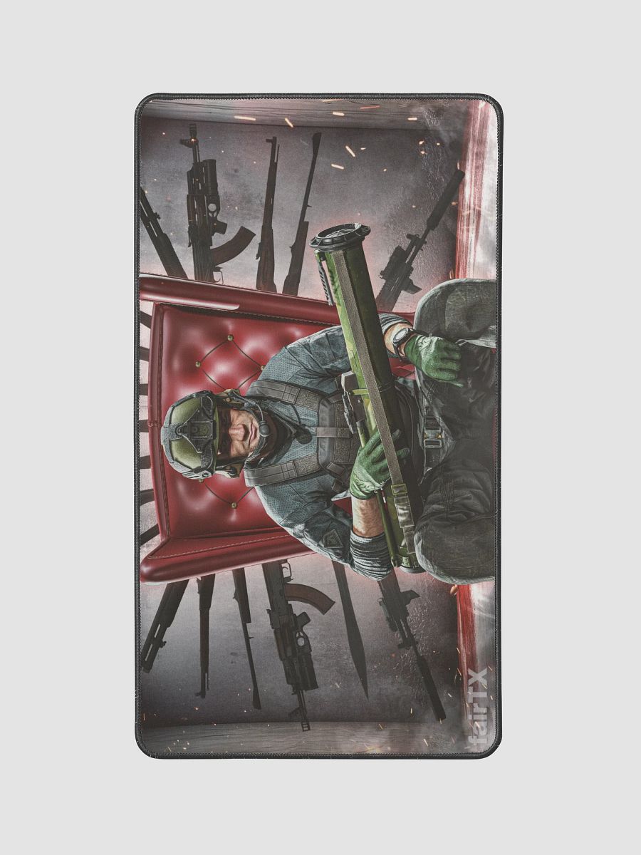 The Rocket Throne Desk Mat product image (1)