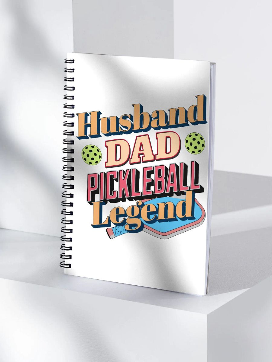 Husband Dad Pickleball Legend Notebook product image (3)