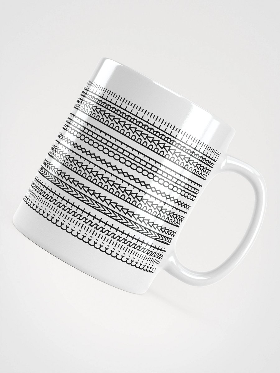 Mug Blanc Codé Zen - C'est ma Paix qui Parle - Cadeau Original product image (4)