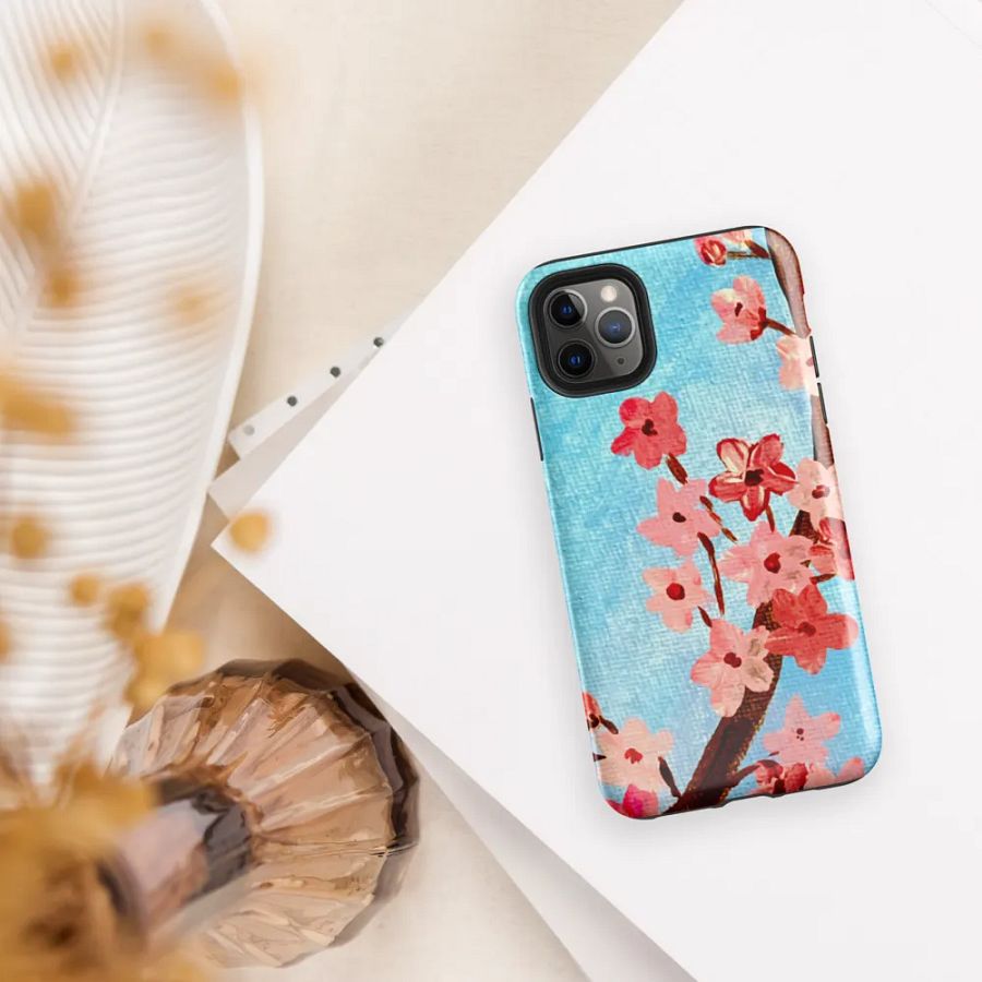 Cherry Blossom Serenity iPhone Tough Case product image (37)