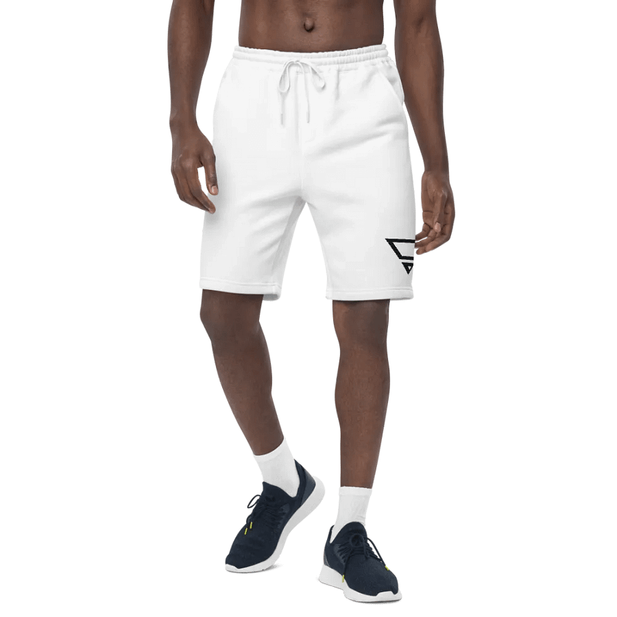 CraytoX Fleece Shorts - White product image (7)