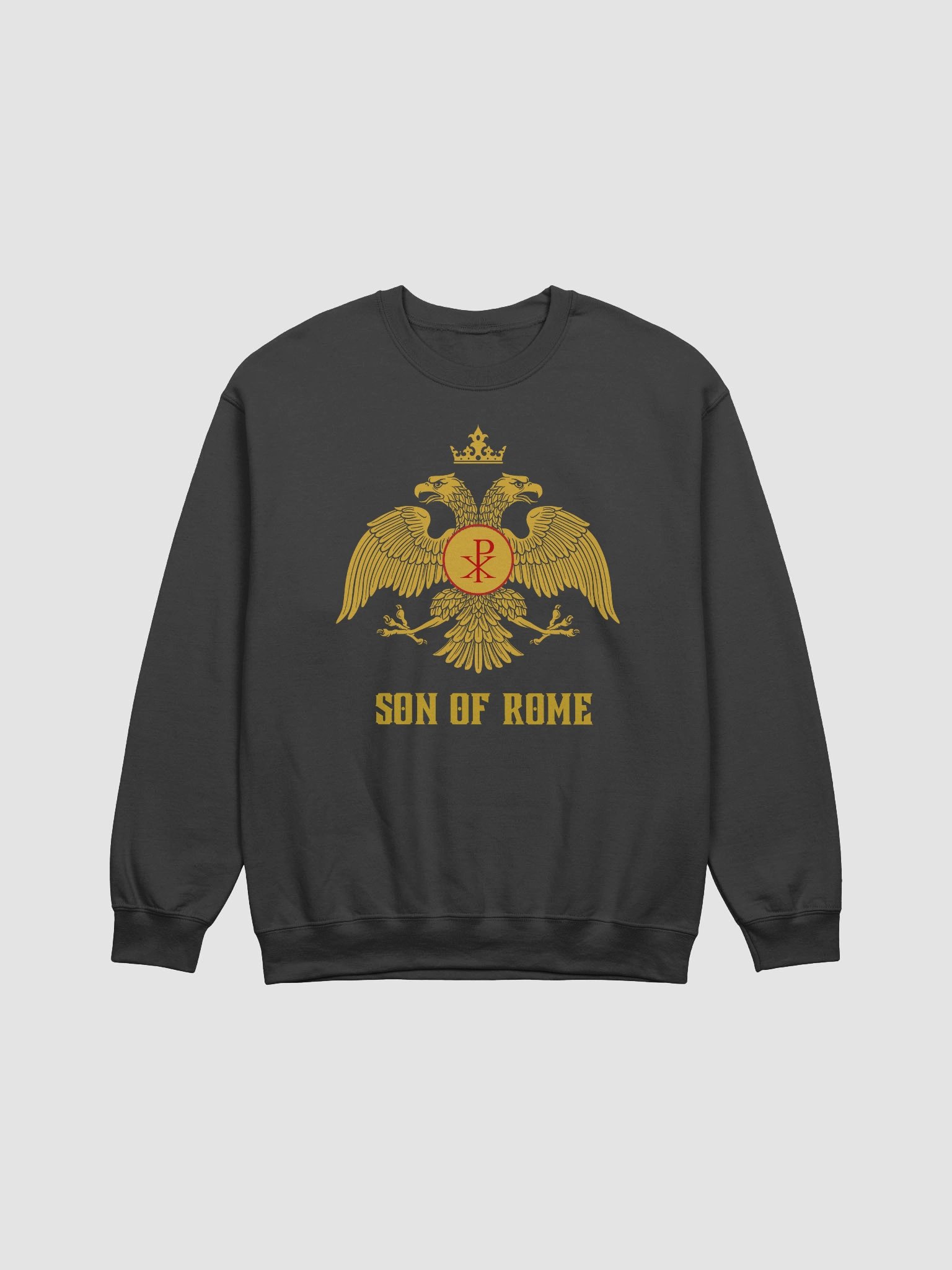 Byzantine roman eagle front tier Sweatshirt product image (2)