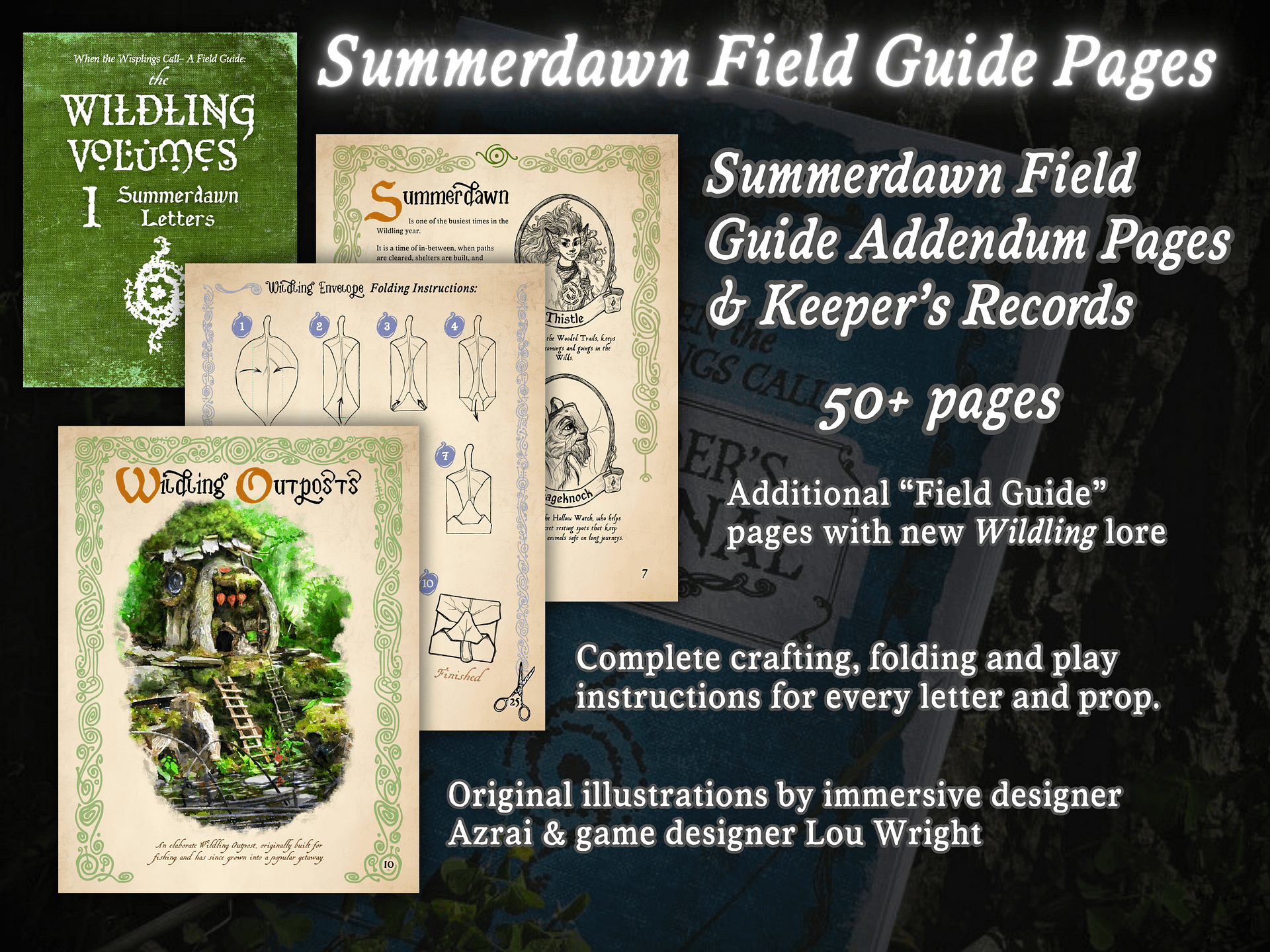 Summerdawn Expansion – Wildling Letter Pack for When The Wisplings Call product image (3)