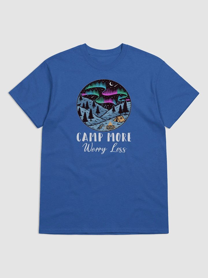 Camp More Worry Less T-shirt product image (1)