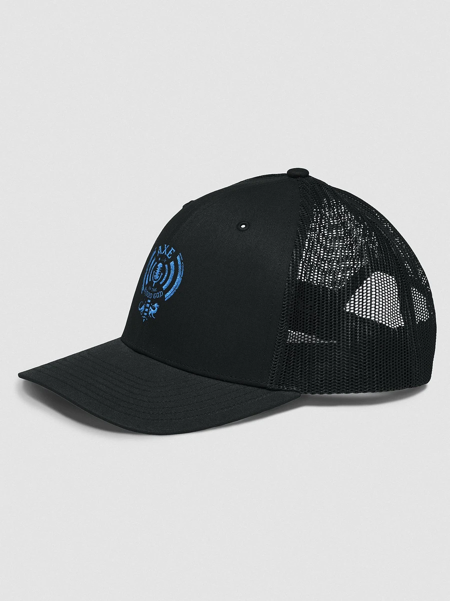 Axe of the Blood Trucker Hat (Blue) product image (2)