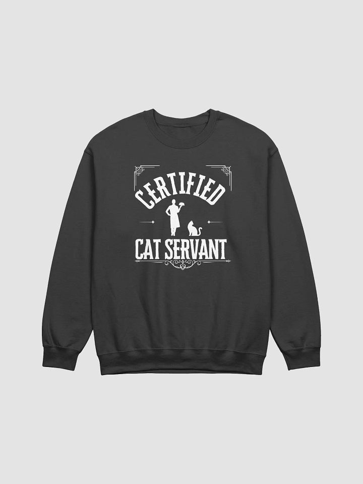 Certified Cat Servant - Crewneck Sweatshirt product image (1)