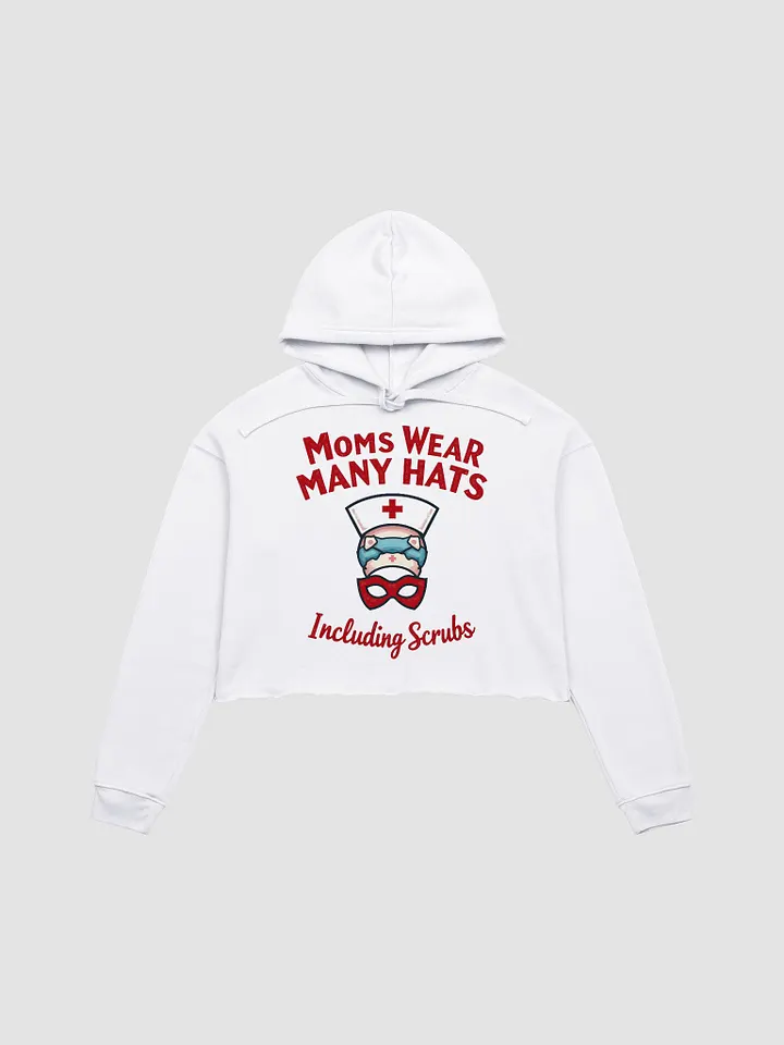 Supermom Nurse Crop Hoodie product image (3)