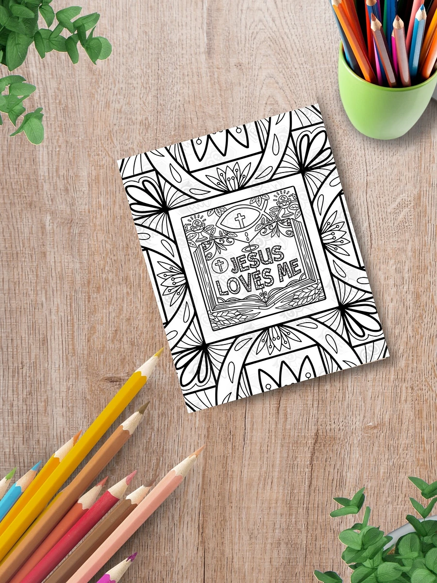 3 Pack Printable Christian Coloring Pages product image (2)