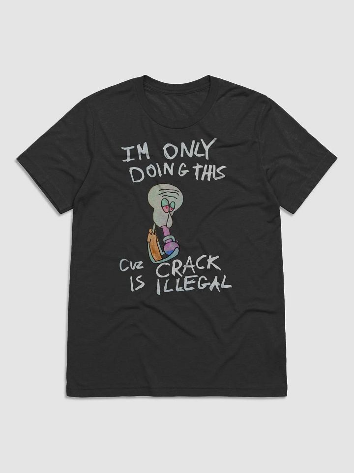 ONLY DOING THIS CUZ T-SHIRT [BLACK] product image (1)