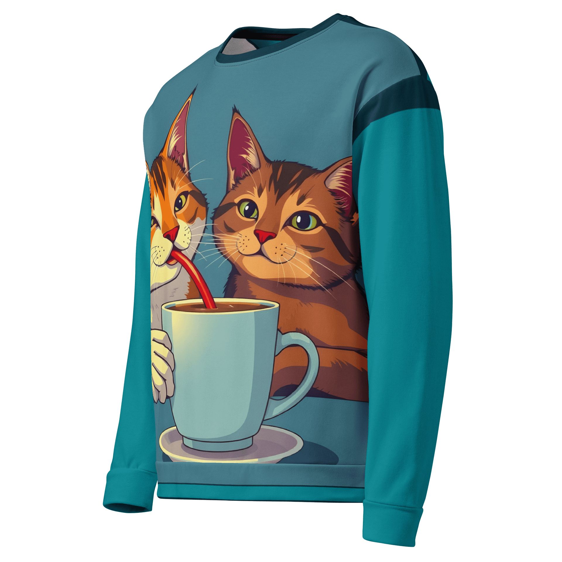 Unisex Sweatshirt-Sip Happens product image (3)