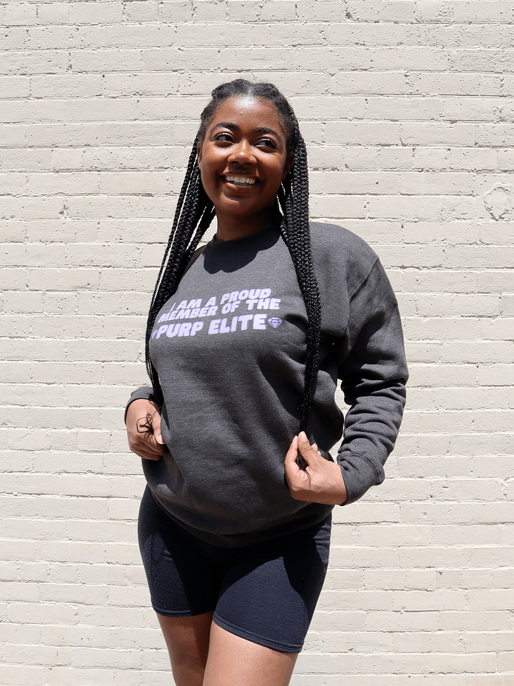 Proud Purp Elite Crewneck product image (2)