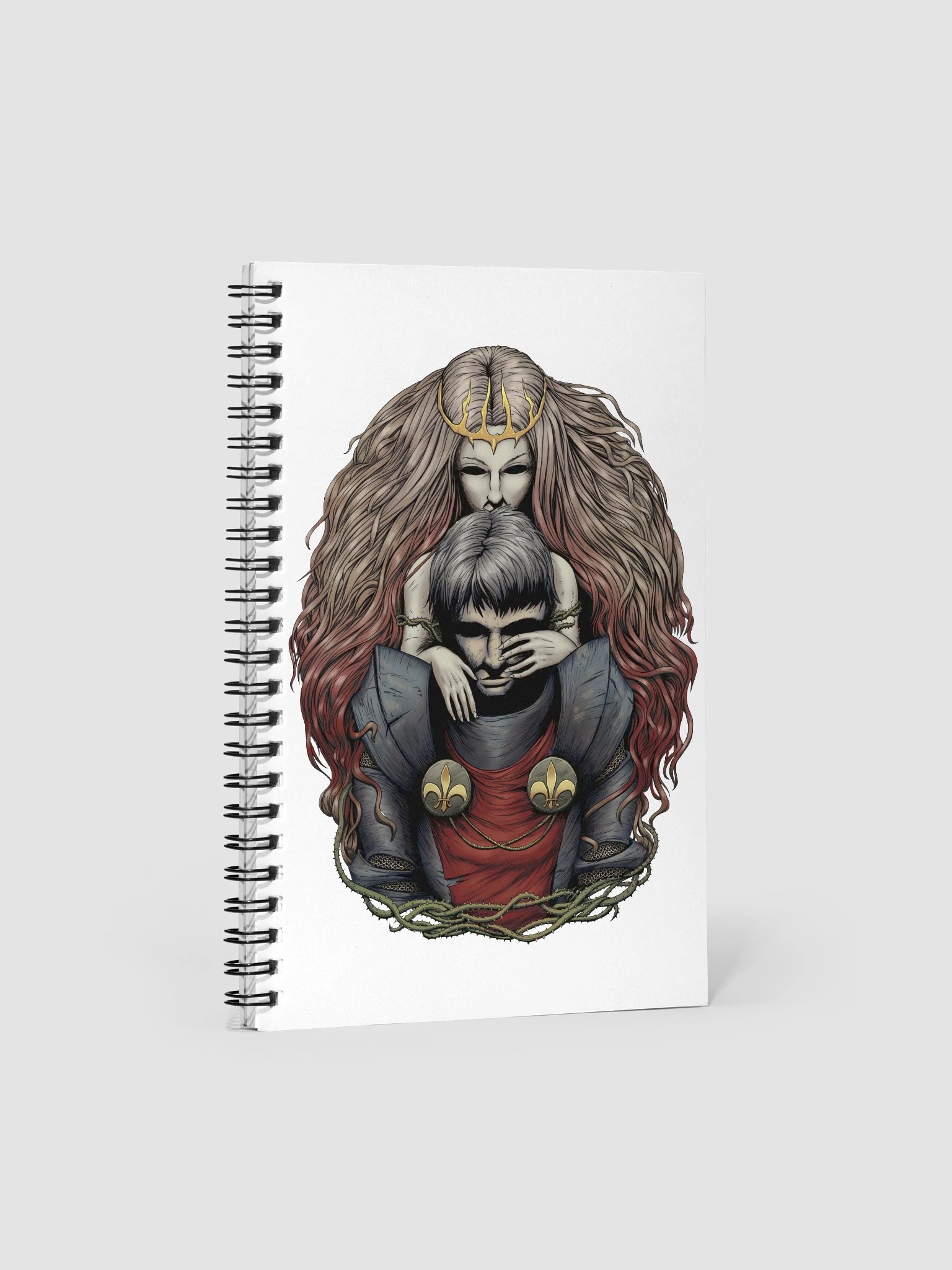 Grungy Spiral Notebook product image (1)