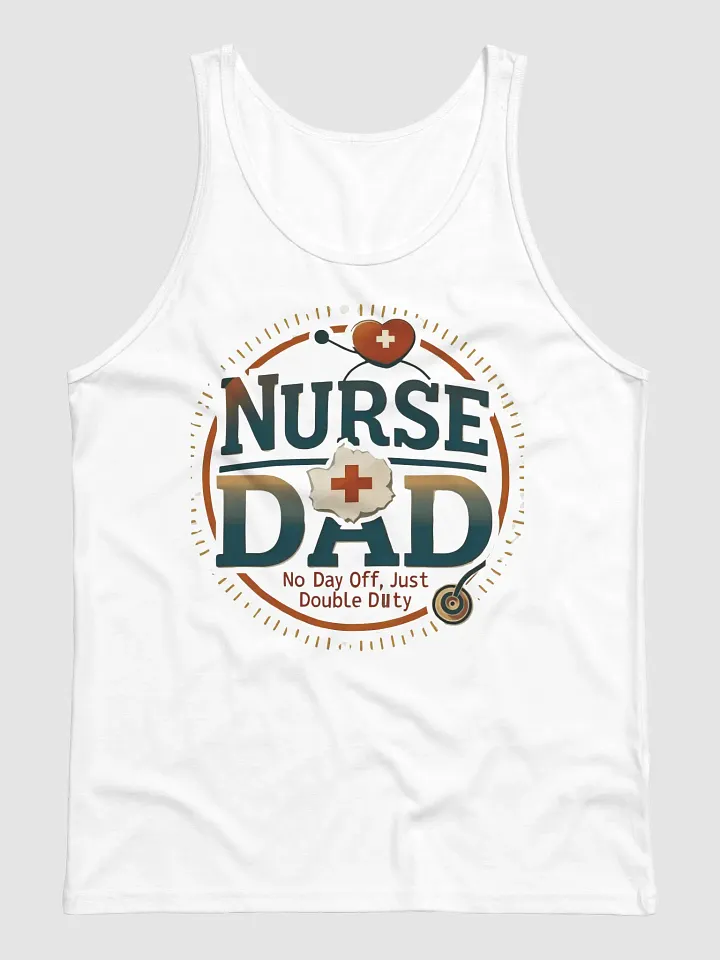 Nurse Dad Emblem Tank product image (1)