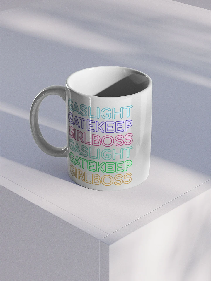Gaslight Gatekeep Girlboss mug product image (1)