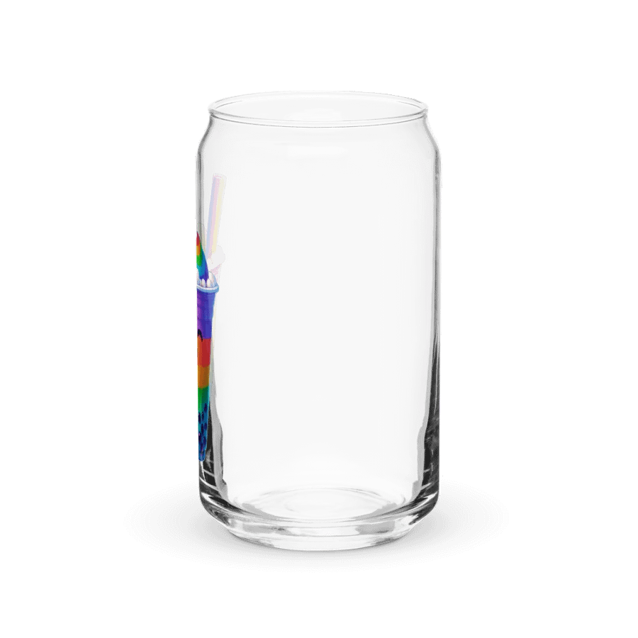 Rainbow Bubble Tea Happiness Can Glass product image (10)