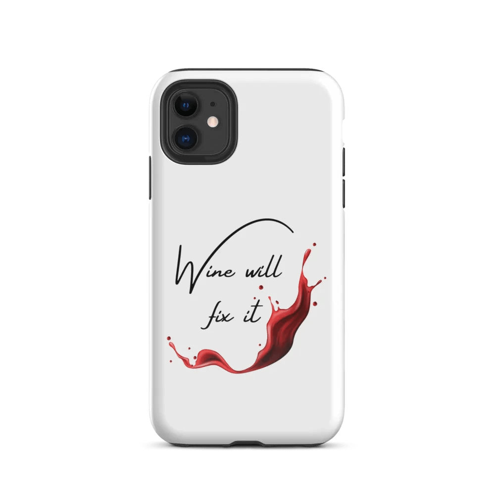Wine will fix it Tough Case for iPhone® product image (47)