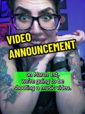 so will you be in our next music video?? 💀💀