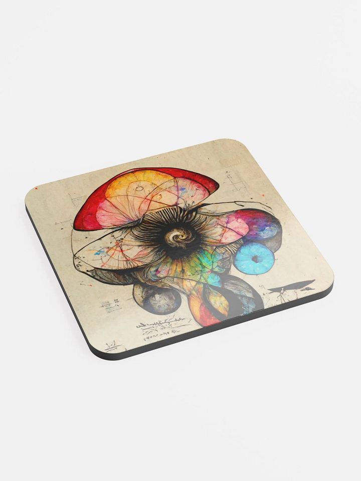 Surreal Mushroom Dreams Coaster product image (2)